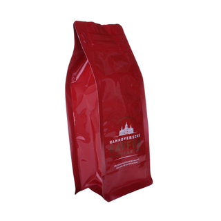 Напечатанный на заказ повторно закрывающийся компостируемый мешок для кофе Ziplock 500g пластиковый пустой мешок