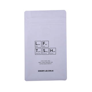 Мешок для кофе Транспар с плоским дном и компостируемым уплотнением бесплатных образцов на заказ 1 кг