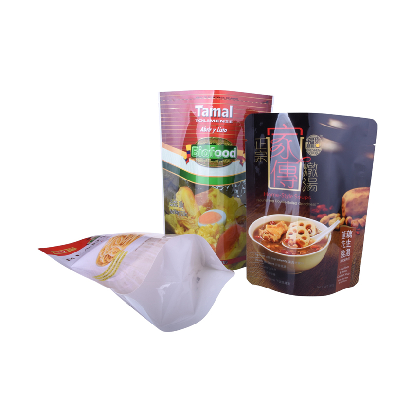 Heat Seal RCPP Stand Up Pouch Retort Pouch Пищевая пластиковая упаковка Индивидуальный дизайн Сумка для соуса карри