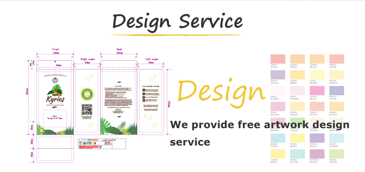 услуги дизайна кофейных пакетов
