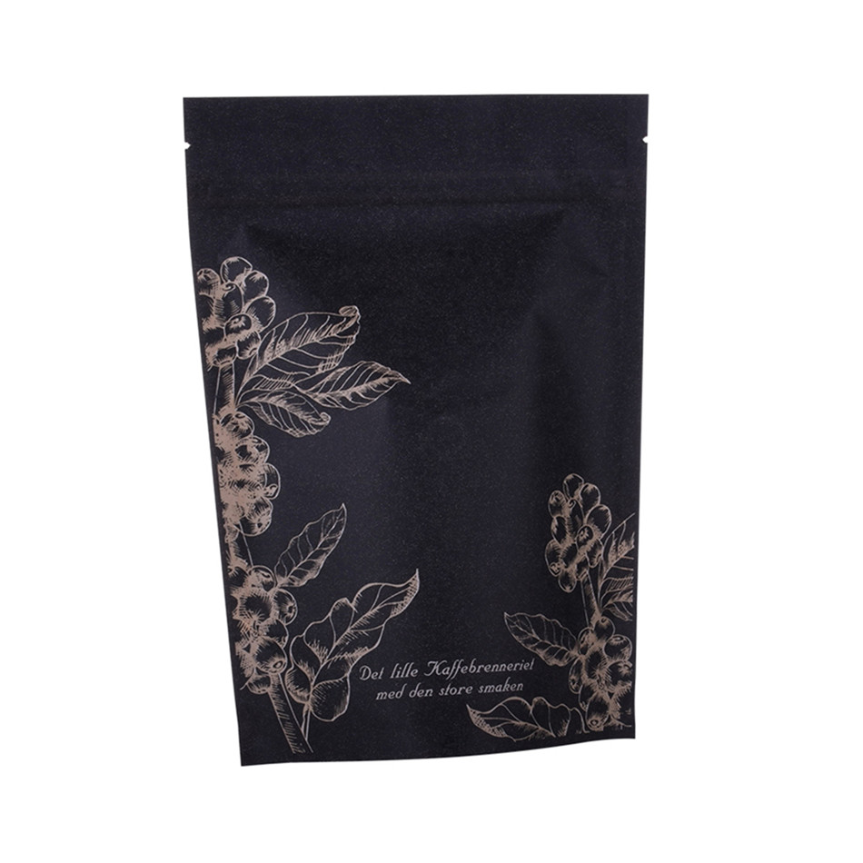 Матовая поверхность Eco упаковывая 3 кг крафт-бумаги стоит вверх мешок кофе мешка