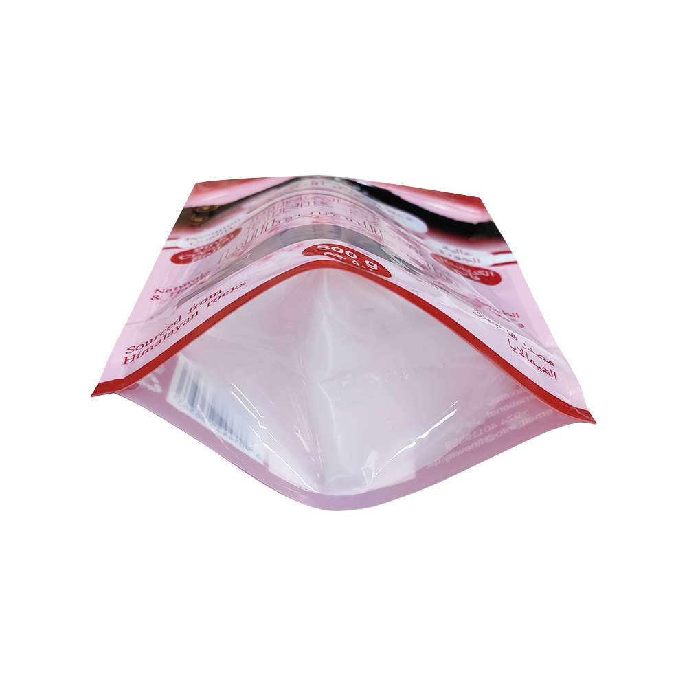 100% компостируемый мешок с застежкой-молнией, герметизируемый PLA Stand Up для упаковки соли