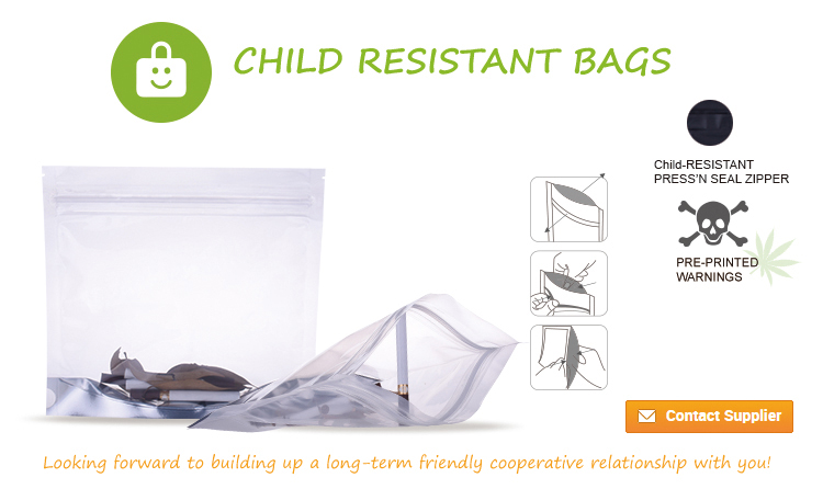 child resistant bag