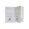 Полностью изготовленный на заказ компостируемый пластиковый пакет для кофейных зерен с плоским дном 12 унций Белый крафт-бумажный пакет Поставщик Китай