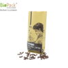 Пакет для упаковки кофейных зерен с боковой вставкой на заказ из 100% биоразлагаемого кукурузного крахмала из Китая