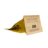 Пищевой компостируемый высокий барьерный уплотнитель из натурального крафт-бумаги с квадратным дном, кофейный пакет