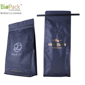 Высококачественный биоразлагаемый пакет для кофе Stand up 12 унций с фабрикой сертификатов BPI из Китая
