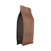 Коричневый кофейный пакетик из крафт-бумаги 250 г чайный пакетик