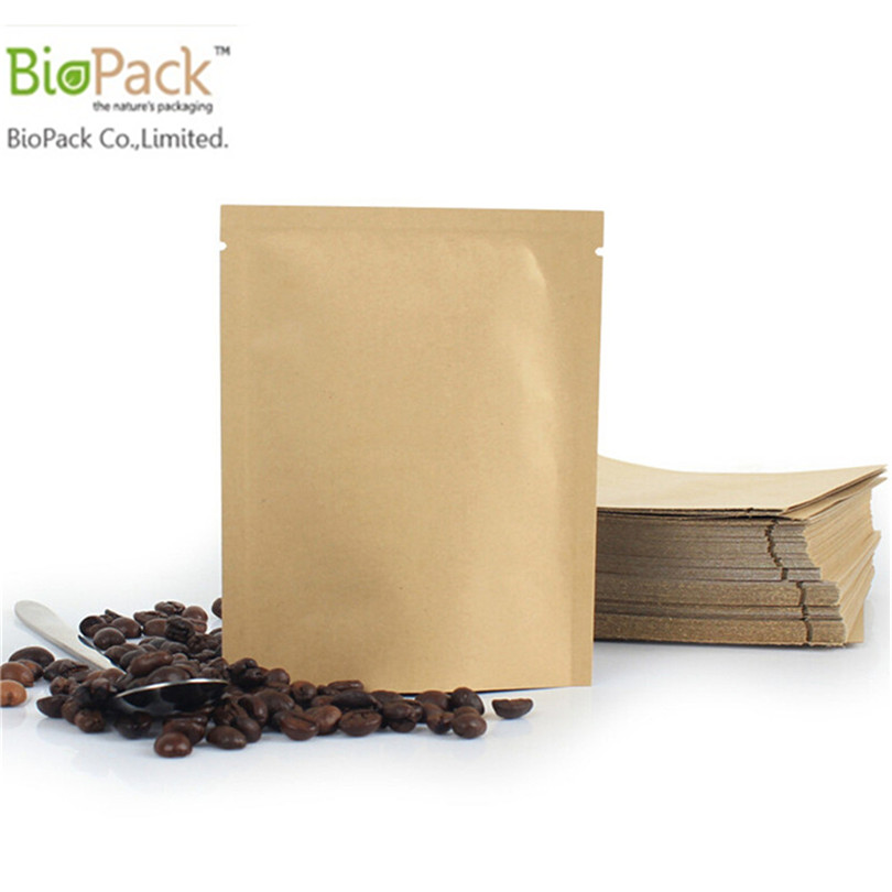 Биоразлагаемый кофе и орехи кешью Zip Lock Stand Up Food Packaging Kraft Paper Bag из Китая