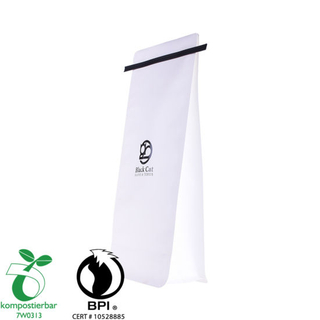 Биоразлагаемый пакет с плоским дном и замком на молнии для порошка сывороточного протеина в Китае