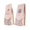 Биоразлагаемый пакет для кофе с четырьмя уплотнениями с боковым уплотнением