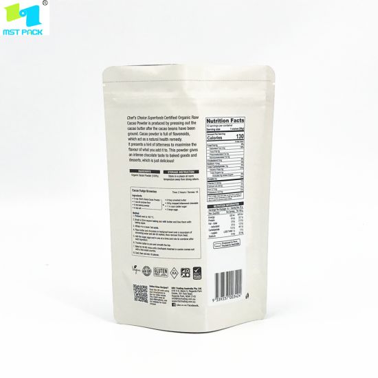 Эко дружелюбная бумага для рукоделия упаковывая биоразлагаемый компостируемый полиэтиленовый пакет упаковки еды Зиплок