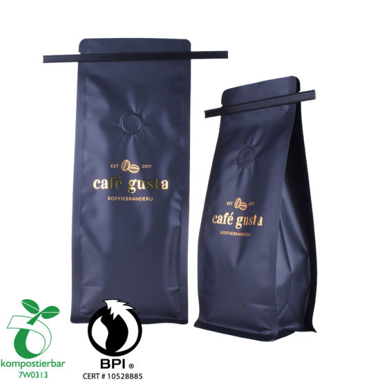 Производитель пищевых пакетов для кофе с плоским дном 1 кг в Китае