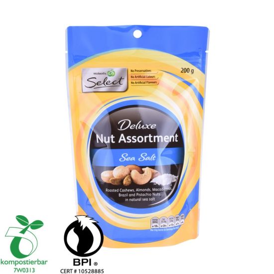 Food Ziplock Clear Window Eco Bag Print Производитель в Китае
