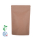 Сухая упаковка для закусок 100% биоразлагаемый компостируемый бумажный пакет из крафт-бумаги с окном