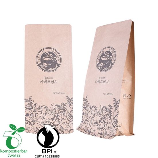 Поставщик эко-пакетов для кофе с плоским дном Ziplock в Китае