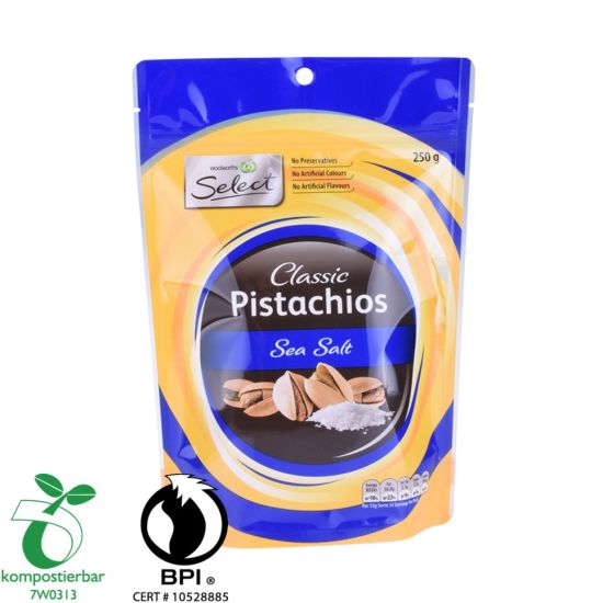 Food Ziplock Clear Window Eco Bag Print Производитель в Китае