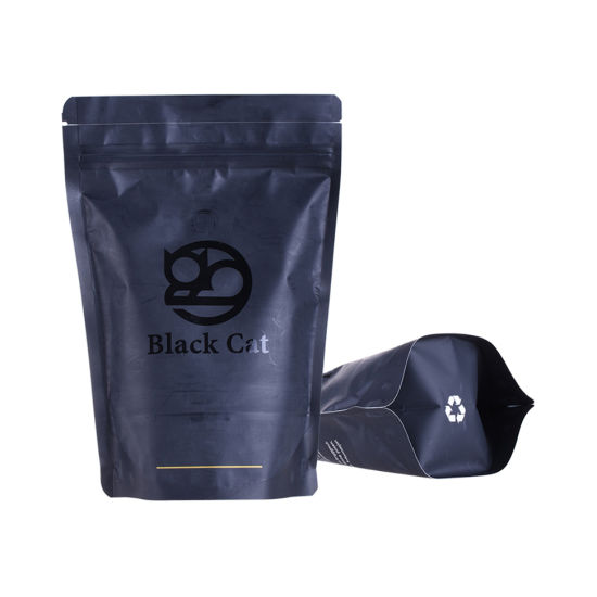 Компостируемый печатный пищевой продукт, биоразлагаемый пластиковый пакет для кофе на молнии