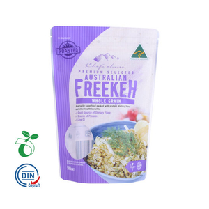 Оптовый переработанный экологически чистый кукурузный крахмал Stand up Ziplock Food Packaging 100% компостируемый биоразлагаемый пластиковый пакет