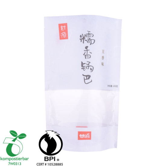 Хорошая герметичность, прозрачное окно, поставщик биоразлагаемой пищевой упаковки в Китае