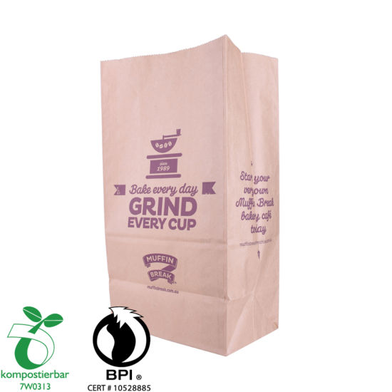 Завод по производству экологически чистых пищевых пакетов с квадратным дном для упаковки порошка сывороточного протеина в Китае