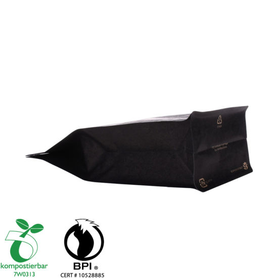 Экологически чистая крафт-бумага мешок для кофе в зернах оптовый производитель Китай