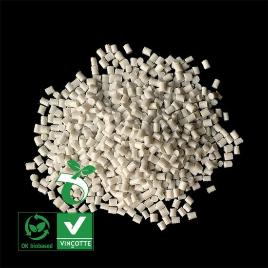 100% биоразлагаемый и компостируемый переработанный пластиковый гранулят LDPE для соломы