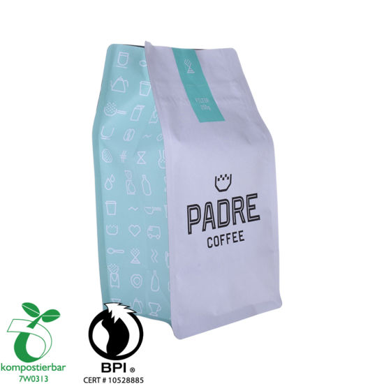Экологичная роскошная упаковка для кофе с круглым дном оптом в Китае