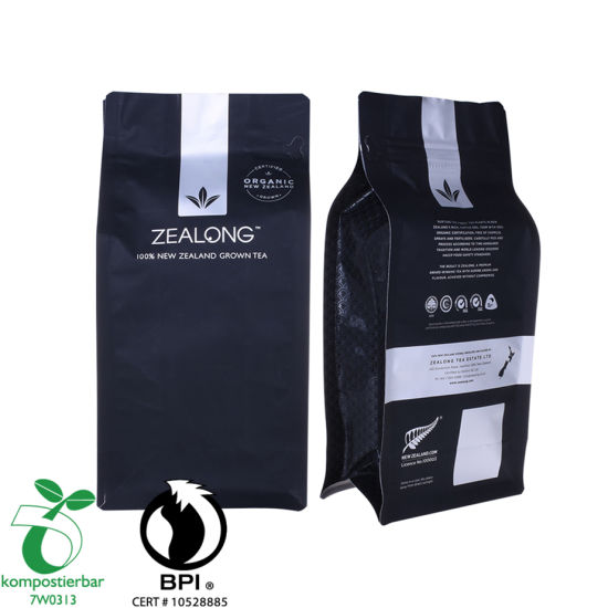 Производитель закрывающихся оконных пакетов для кофе Ziplock PLA и Pbat в Китае