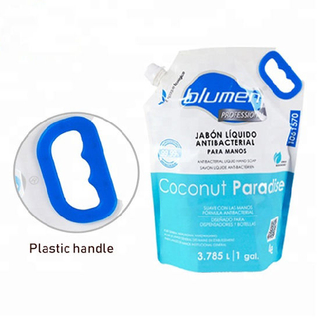 Фольга Stand Up Liquid Packaging Juice Jelly Spout Pouch Bag