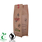 Инвентарь Фольгированная упаковка для кофе с квадратным дном Крафт Производитель Китай