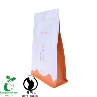 Возобновляемая фабрика чайных пакетиков PLA с дном коробки из Китая