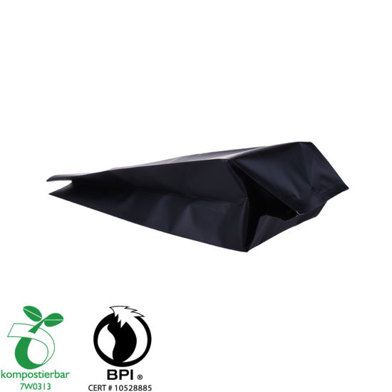Экологичная сумка из ламинированного материала с боковой вставкой оптом из Китая