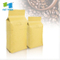 Сертифицированный FDA производитель с индивидуальной печатью Перерабатывает крафт-бумагу из алюминиевой фольги, пищевой Ziplock, односторонний клапан, биоразлагаемые пакеты для упаковки кофе