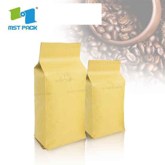 Высококачественное качество по заводской цене Экологичный пищевой 8 унций Майларовая фольга с печатью на заказ 12 унций для кофе с клапаном на молнии