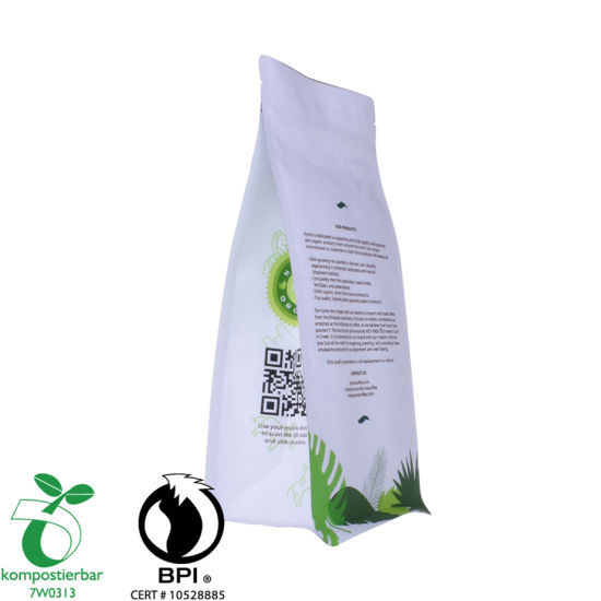 Перерабатываемый компостируемый крафт-бумажный пакет для кофе Производитель Китай