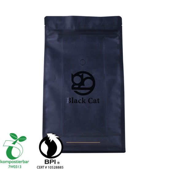 Повторно закрывающийся Ziplock с круглым дном из кукурузного волокна в чайных пакетиках Поставщик биоразлагаемого кофе в Китае