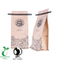 Food Ziplock Block Bottom Coffee Packaging Paper Supplier в Китае