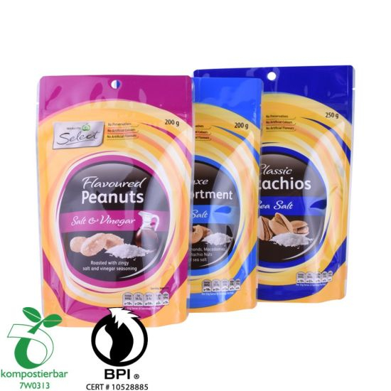 Food Ziplock Clear Window Eco Bag Print Производитель в Китае